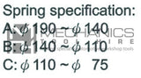 MacPherson Strut Spring Compressor set