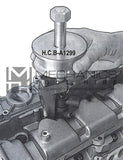 Mercedes Benz Common Rail Injector Puller Kit - M611 / M612 / M613 Diesel (Slide Hammer Style)