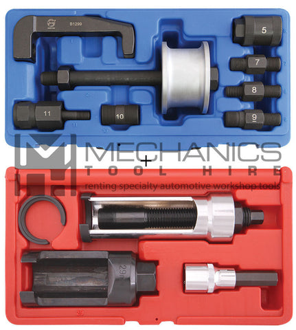 Benz CDI Injector Puller Both Kits Slide Hammer and Screw Type