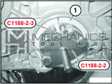 BMW N52 Crankshaft Rear Oil Seal Extractor / Installer Specialty Tools