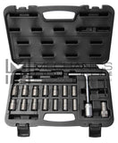 Universal Diesel Injector / Injector Seat Cutter and Reamer Set - 19 Pcs