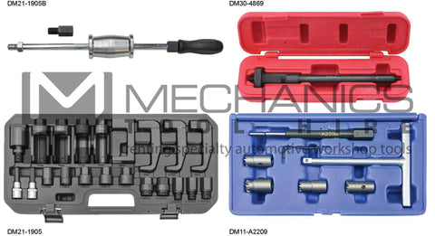 Diesel Injector Puller / Medium Slide Hammer / Seat Reamer / Copper Washer